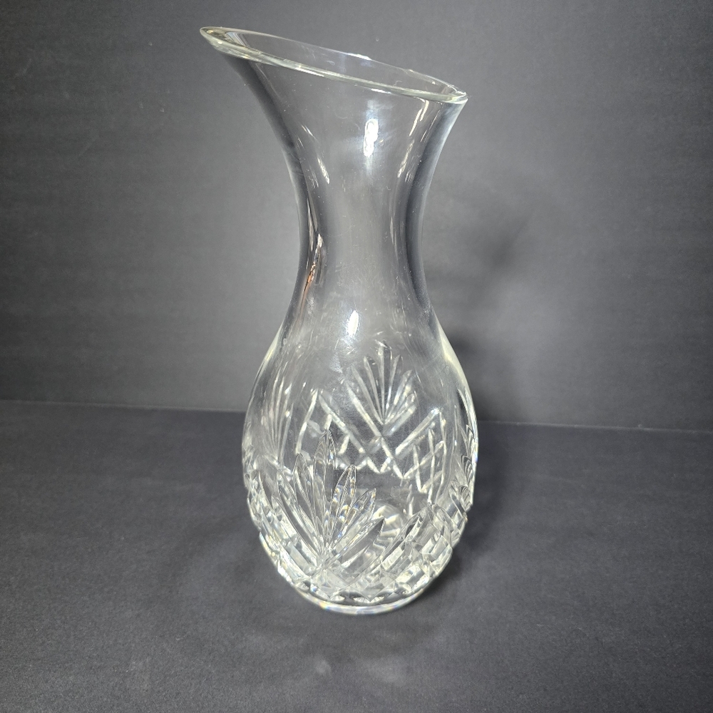 Waterford "Lafford" Blown Crystal Carafe Decanter Wine Water Round 10" - Picture 6 of 14